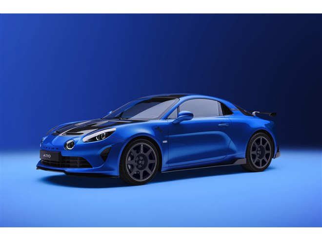 現行モデル最後の限定車「アルピーヌA110ブルーアルピーヌエディション