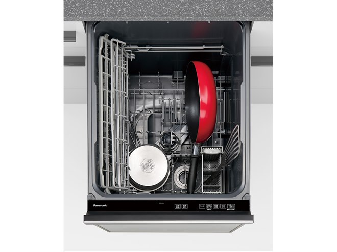 パナソニック、予洗い不要で最短約15分で洗浄するビルトイン食洗器「A1