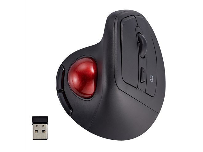 ナカバヤシ、豊富なカスタマイズに対応したマウス「無線エルゴ静音5