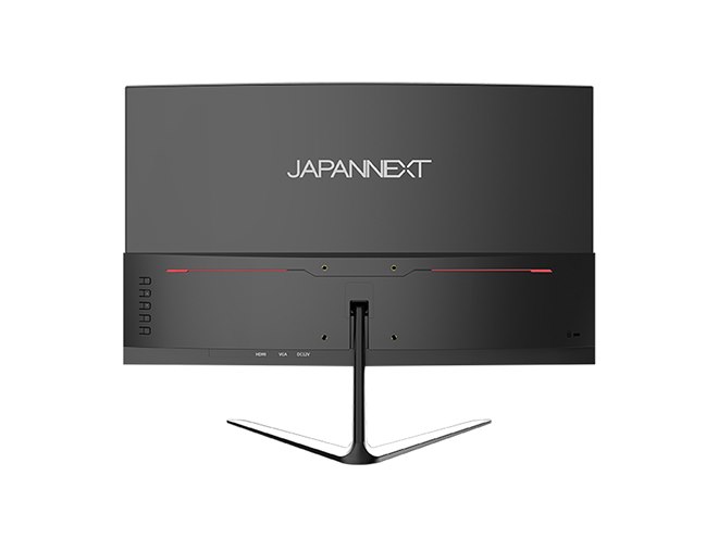 【値下げ10,000円→8,000円】 23インチ ディスプレイ JAPANNEXT、湾曲VAパネルを採用した1万円台の23.6型フルHDディスプレイ