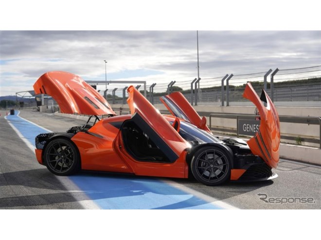 ヒョンデの高級車「ジェネシス」、『マグマGTコンセプト』発表…次世代