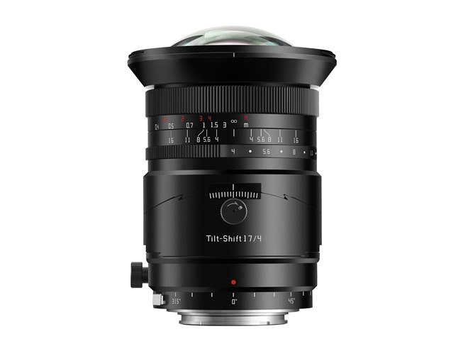 TTArtisan、チルト・シフト・回転対応の超広角単焦点レンズ「Tilt