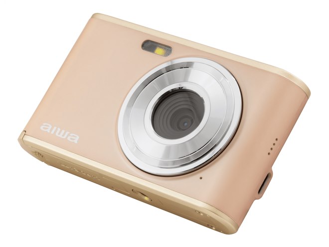 aiwa、14,800円のコンデジ「cam DCB」に新色ライトブロンズを追加