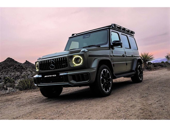 究極のオフローダー”感を強めた「メルセデスAMG G63」の限定車が登場