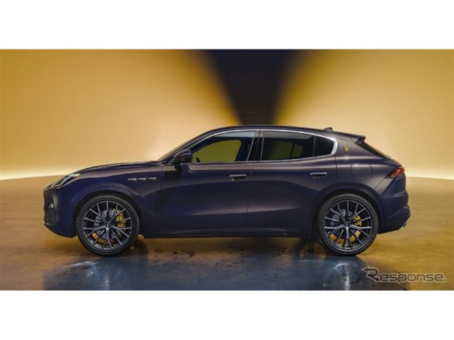 マセラティのSUV『グレカーレ』、特別な「ルミナ・ブルー」発表