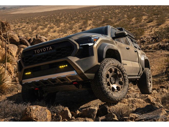 トヨタのピックアップトラック『タコマ』、上位グレードはハイブリッド