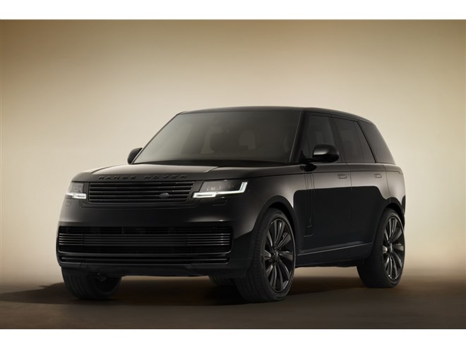 レンジローバー」2026年モデルの受注スタート 内外装を黒で統一した