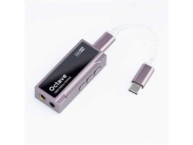 NICEHCK、最大32bit/768kHzのハイレゾ対応ポータブルDAC「Octave