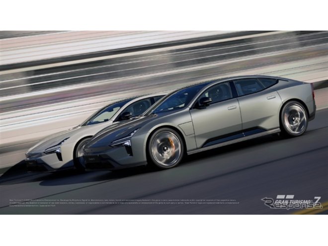 EV『ポールスター5』、仮想試乗が可能に…『グランツーリスモ7』と協力
