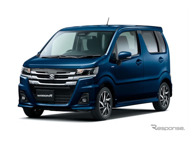スズキ『ワゴンR』が全車「カスタムZ」デザインに統一、安全＆快適装備