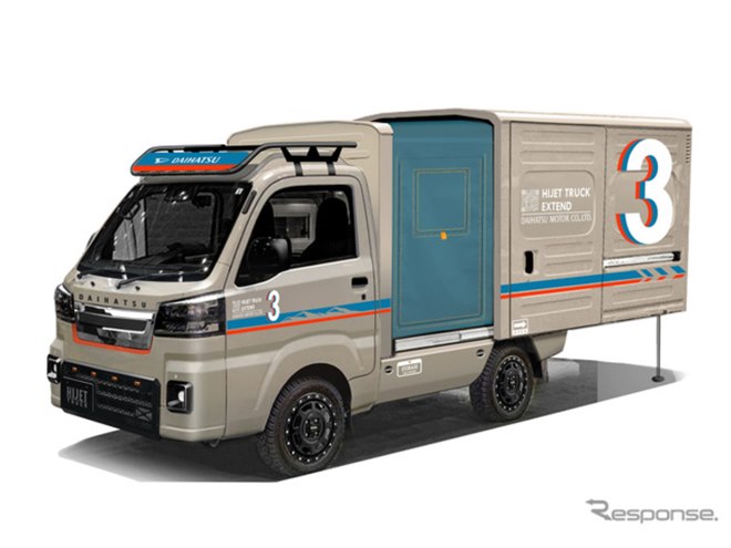 ホットウィール12台セット　ニッサン　マツダ　　　三菱　デコトラ　軽トラ ダイハツが“デコトラ”仕様の「ハイゼット トラック」を出展【東京