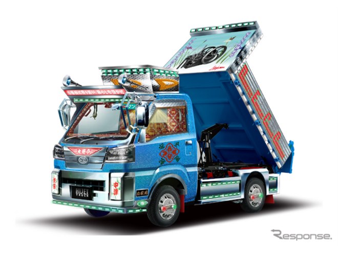 ダイハツが「軽デコトラ」初公開!?「東京オートサロン2026」に5台の