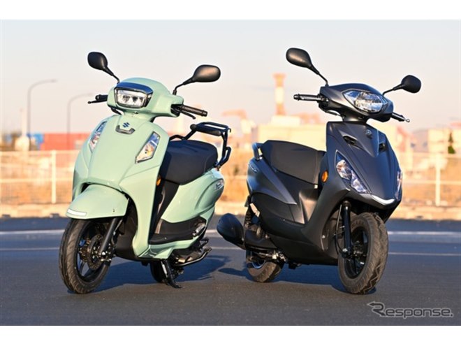 注目の125ccスクーター2台をガチンコ比較！「静粛」のアクシスZか