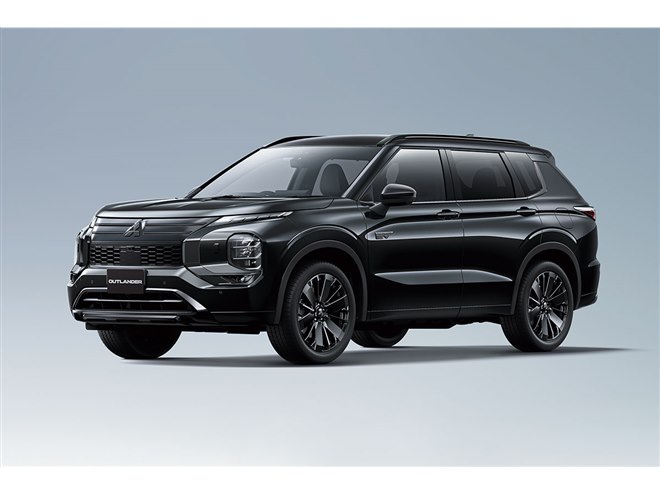 三菱アウトランダー」の特別仕様車「ブラックエディション」登場 内