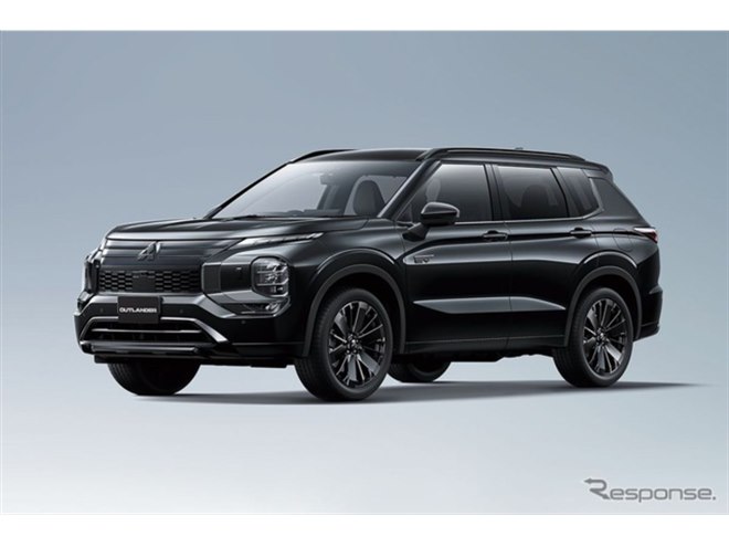 三菱『アウトランダーPHEV』、上質な特別仕様車「BLACK Edition」を