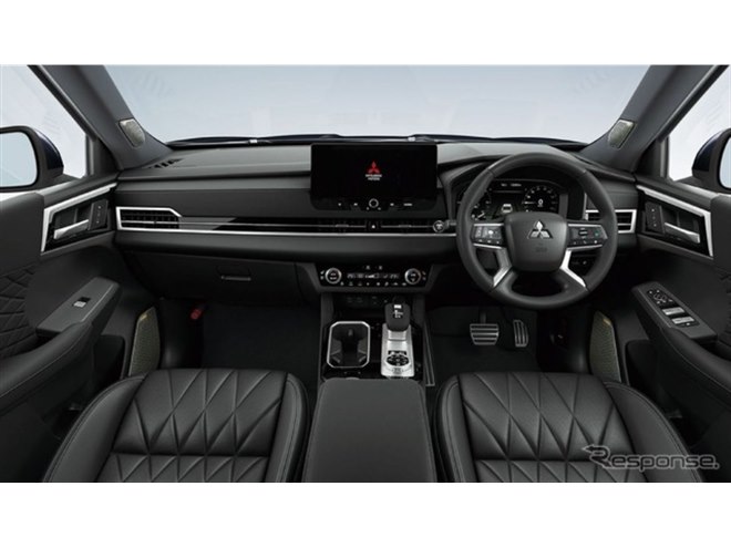 三菱『アウトランダーPHEV』、上質な特別仕様車「BLACK Edition」を