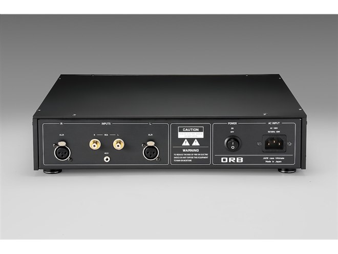 ORB、据え置きアナログヘッドホンアンプのフラッグシップモデル「JADE