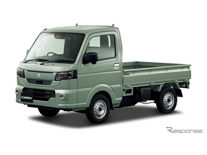 キャリー 軽トラ 車検付き 乗って帰れます スズキ『キャリイ』シリーズ、フロントデザイン刷新で2026年1月発売