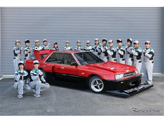 あのR30スーパーシルエットを」日産自動車大学校、学生によるカスタム3