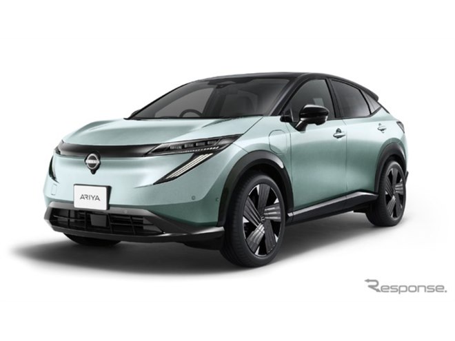 日産『アリア』に改良新型、フロント刷新しGoogleやV2L機能を新採用