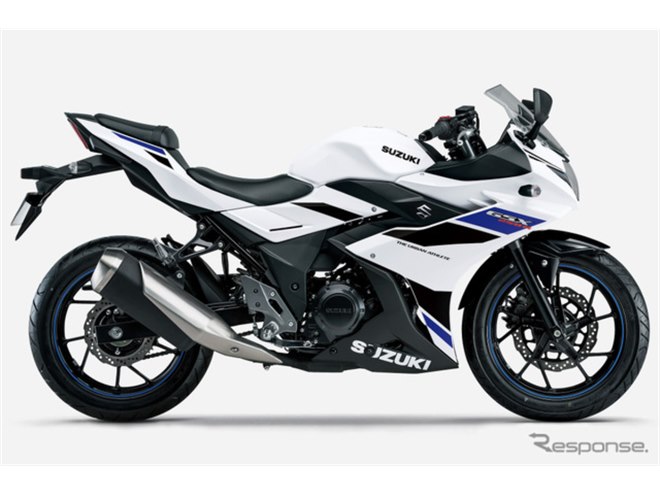 スズキの人気スポーツバイク『GSX250R』がカラー変更、“赤メタ”に注目