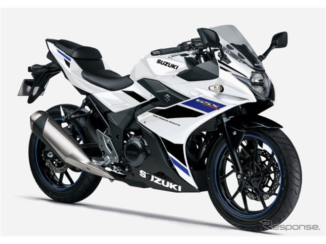 スズキの人気スポーツバイク『GSX250R』がカラー変更、“赤メタ”に注目