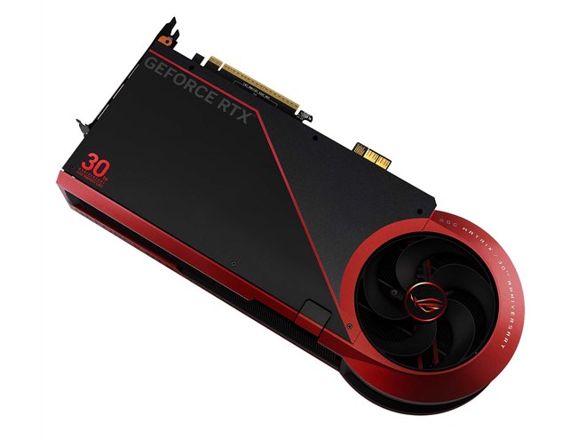 ASUS、「GeForce RTX 5090」を搭載したビデオカードの30周年記念モデル