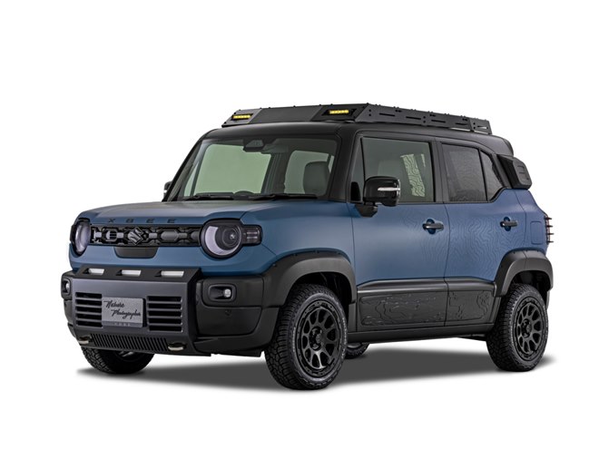 スズキが人気ゲーム『モンスターハンター』とコラボ【東京オートサロン