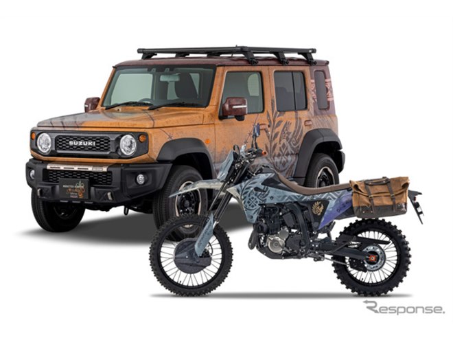 スズキは『モンスターハンター』とコラボ！『ジムニーノマド』＆『DR