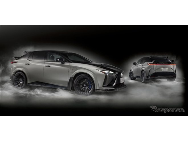 レクサス『RZ』にド迫力の426馬力仕様！「F SPORT パフォーマンス