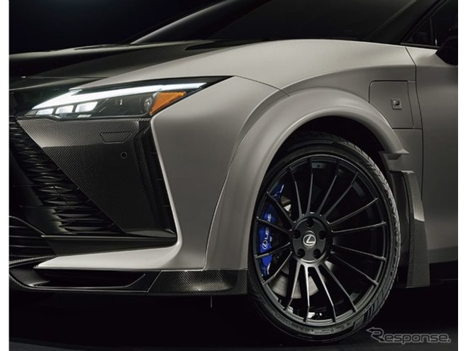 レクサス『RZ』にド迫力の426馬力仕様！「F SPORT パフォーマンス