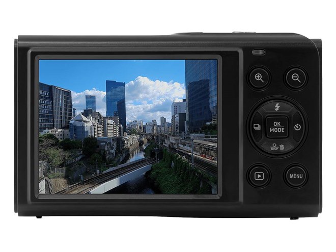 10,800円、自撮りに便利な1.5型フロント液晶を搭載したコンデジ「aiwa