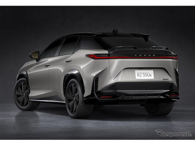 サプライズ発表だと!?」新型レクサス『RZ』、「F SPORT」登場に驚きの 