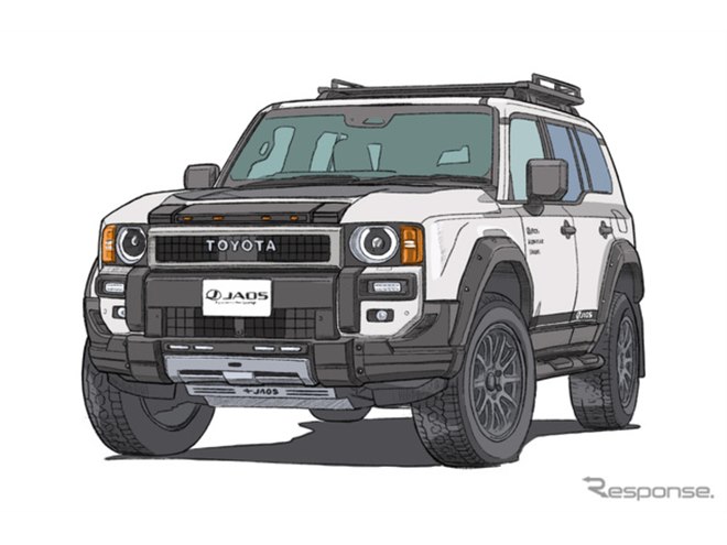 JAOS、2つのブースで新型トヨタ『RAV4』など7台を展示！ バハ1000完走