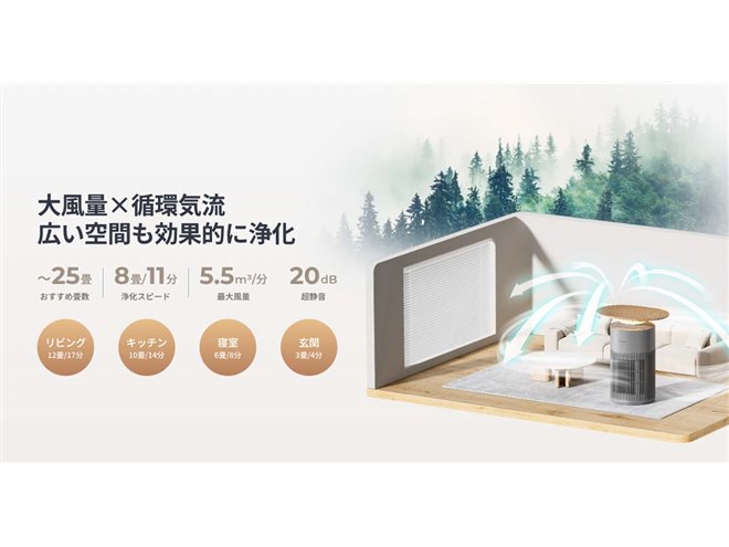 SwitchBot、「SwitchBot 空気清浄機Table」からJOURNAL STANDARD