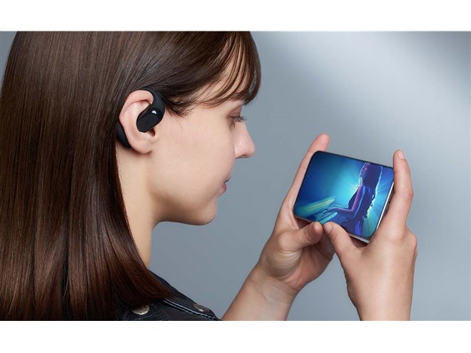 ラディウス、「ながら聴き」の音質を追求した耳掛け型イヤホン「HP
