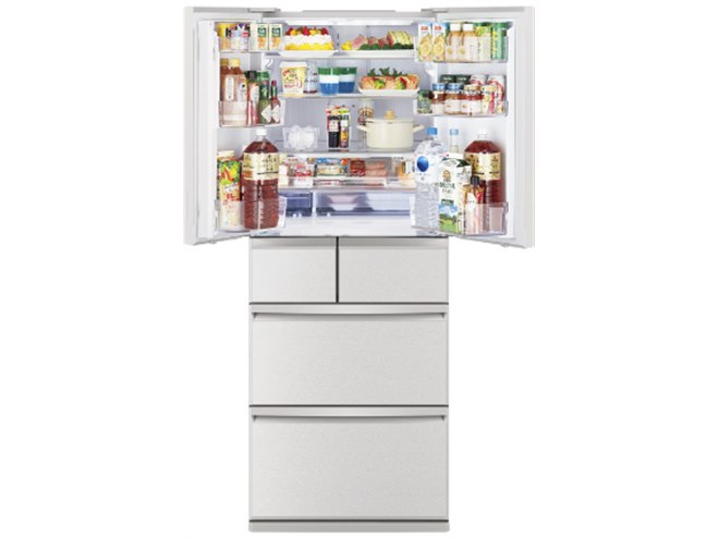 三菱電機、「正規取扱店制度」を開始 フレンチ・5ドア冷蔵庫全7機種を