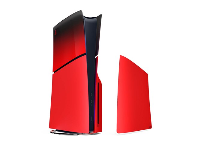 プレイステーション5 PlayStation5 PS5 新品未開封 赤コン付 SIE、PS5本体カバーとコントローラーに新デザイン「ハイパーポップ