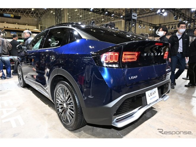 日産『リーフ AUTECH』が登場、「茅ヶ崎の海」モチーフのアイテムを