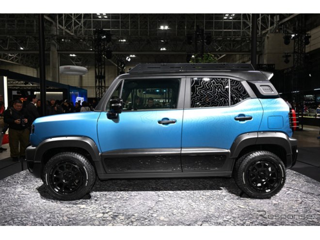 等高線」がアクセント、新型『クロスビー』をタフで上質にカスタムした