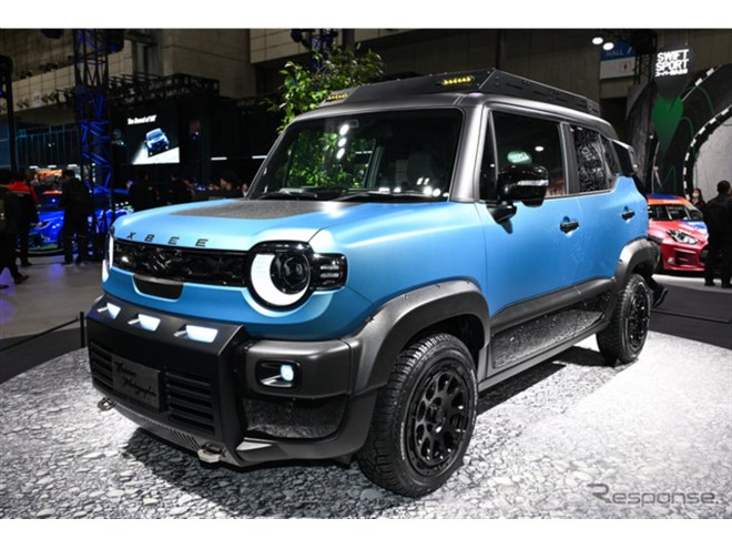 等高線」がアクセント、新型『クロスビー』をタフで上質にカスタムした