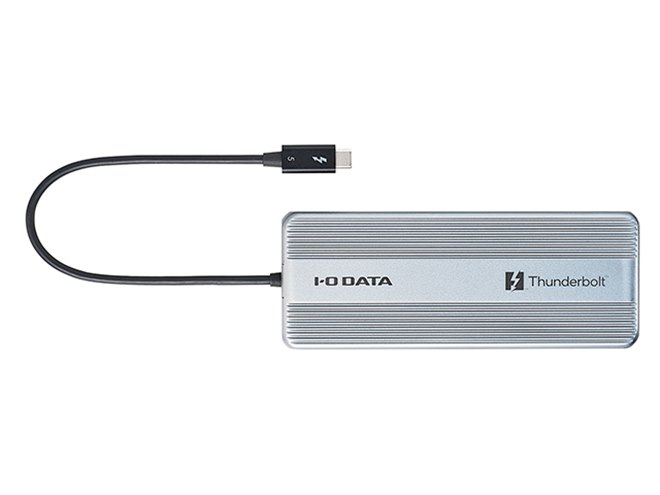 アイ・オー、読み込み最大6000MB／sのThunderbolt 5ポータブルSSD