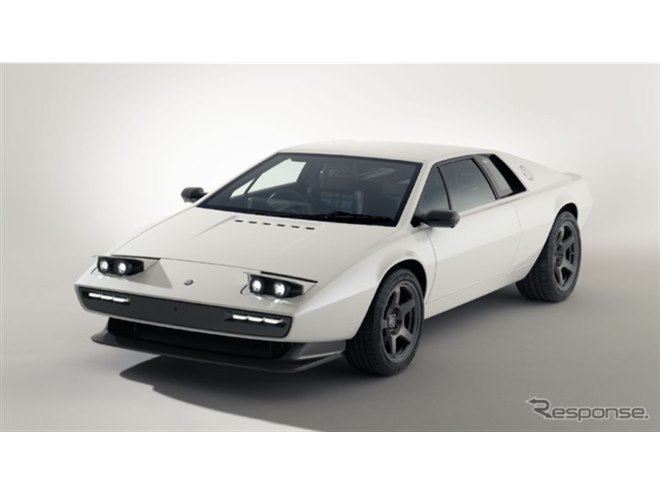 ロータスの名車『エスプリ』再来、フルカーボンボディに格納式ヘッド 