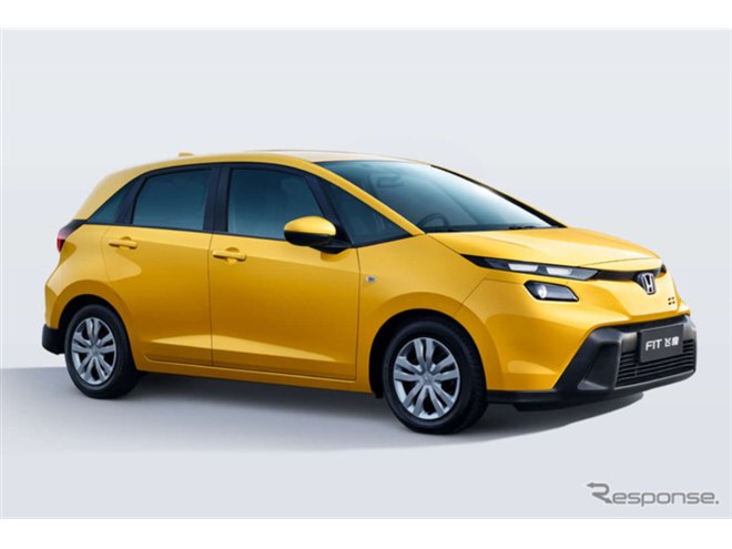 中国版ホンダ『フィット』、2段式ヘッドライト採用で大胆チェンジ