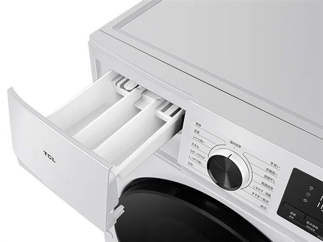 TCL、5万円前後で60度温水洗浄が可能な7kgドラム式洗濯機「TW-DV7A