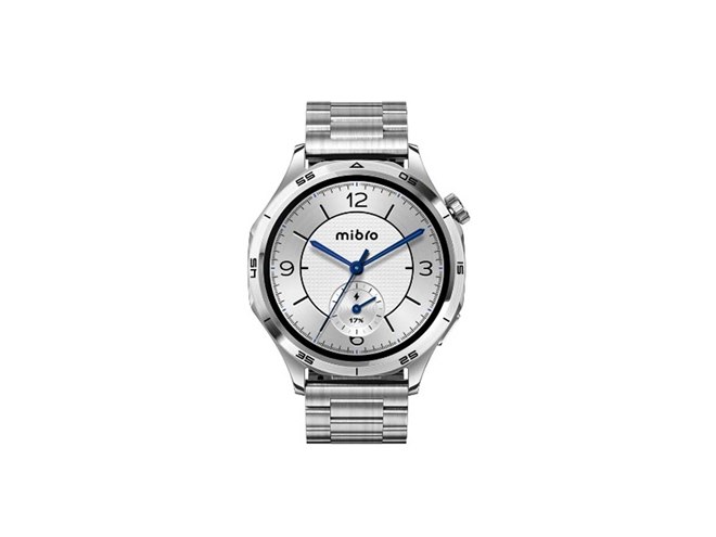 【新品未使用】Mibro ミブロ Watch GT シルバーステンレスモデル Mibro、16,800円でステンレスボディを採用したスマートウォッチ「Mibro