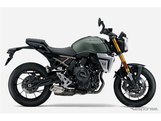 スズキ、ネオレトロデザインの新型『GSX-8T』と『GSX-8TT』を1月30日