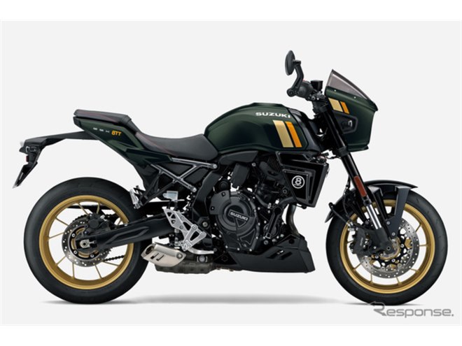 スズキ、ネオレトロデザインの新型『GSX-8T』と『GSX-8TT』を1月30日