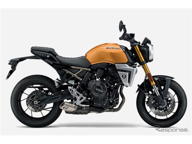 スズキ、ネオレトロデザインの新型『GSX-8T』と『GSX-8TT』を1月30日