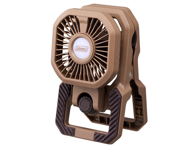 コールマン、アウトドアに適したLEDライト付き多機能ファン2モデル